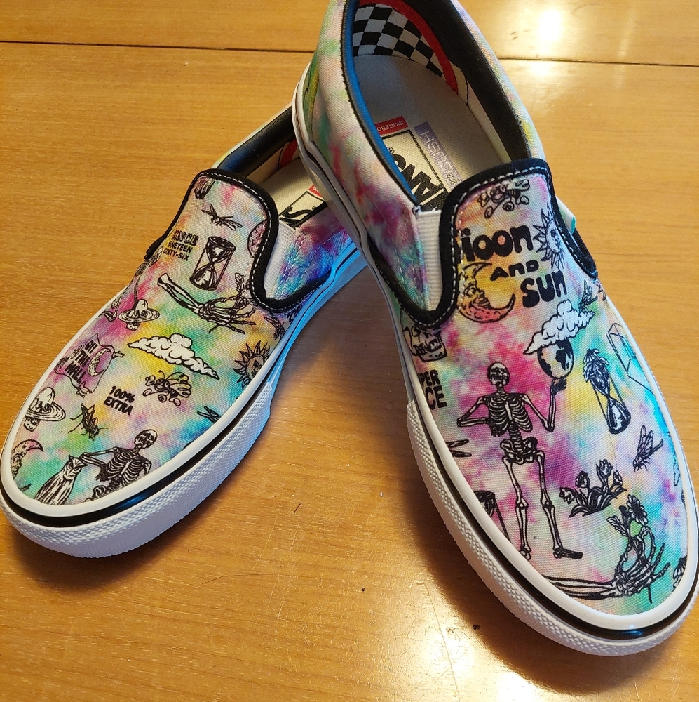 VANS Popcush Slip On sz 7  NWOB